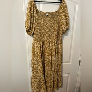 Smocked Peasant Top Dress